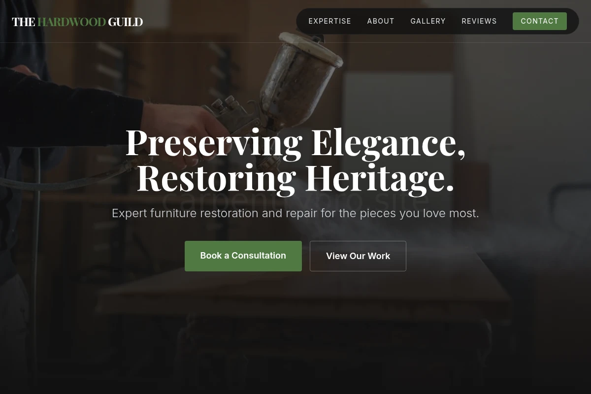 Dovetail Furniture Repair