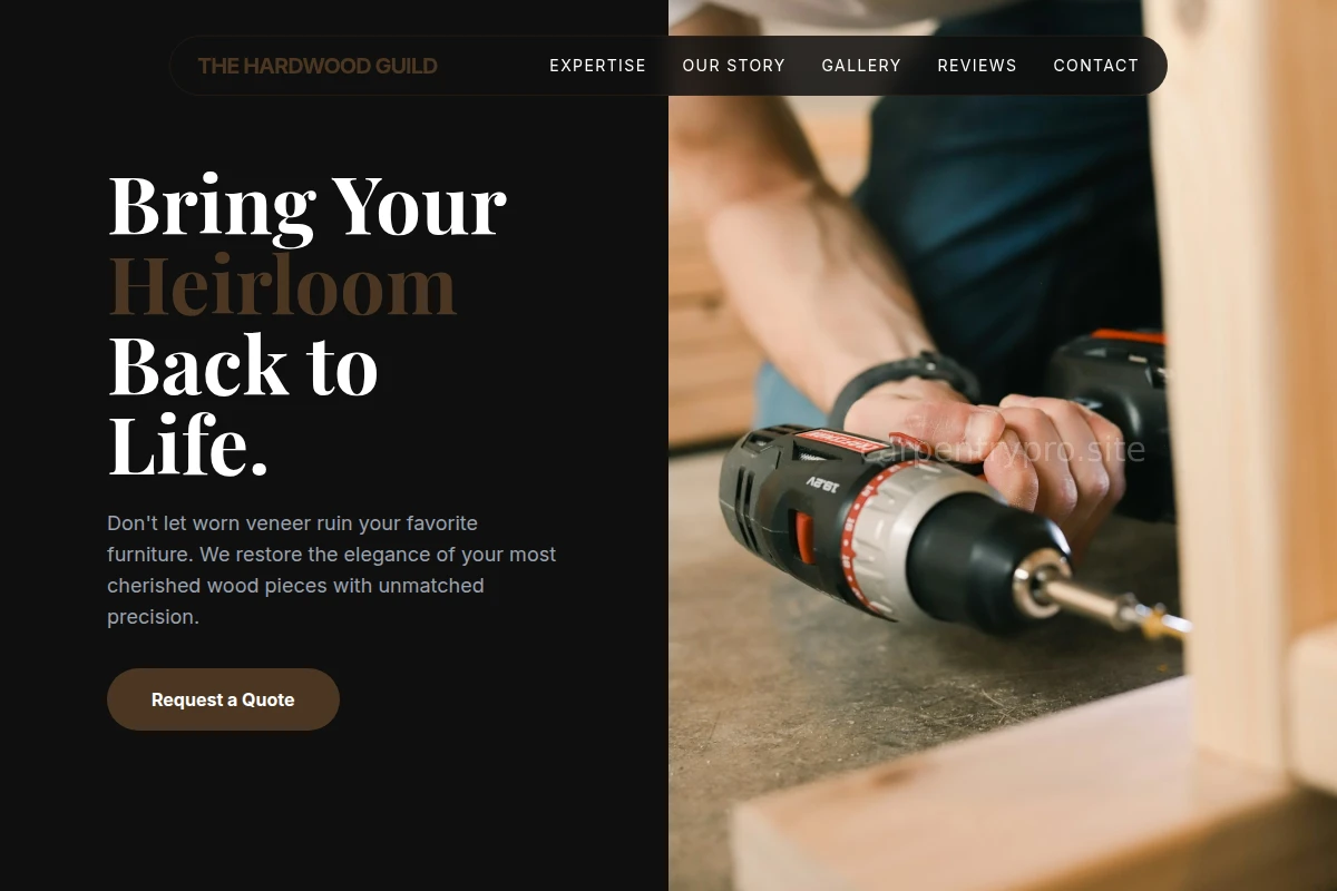 Veneer Furniture Repair