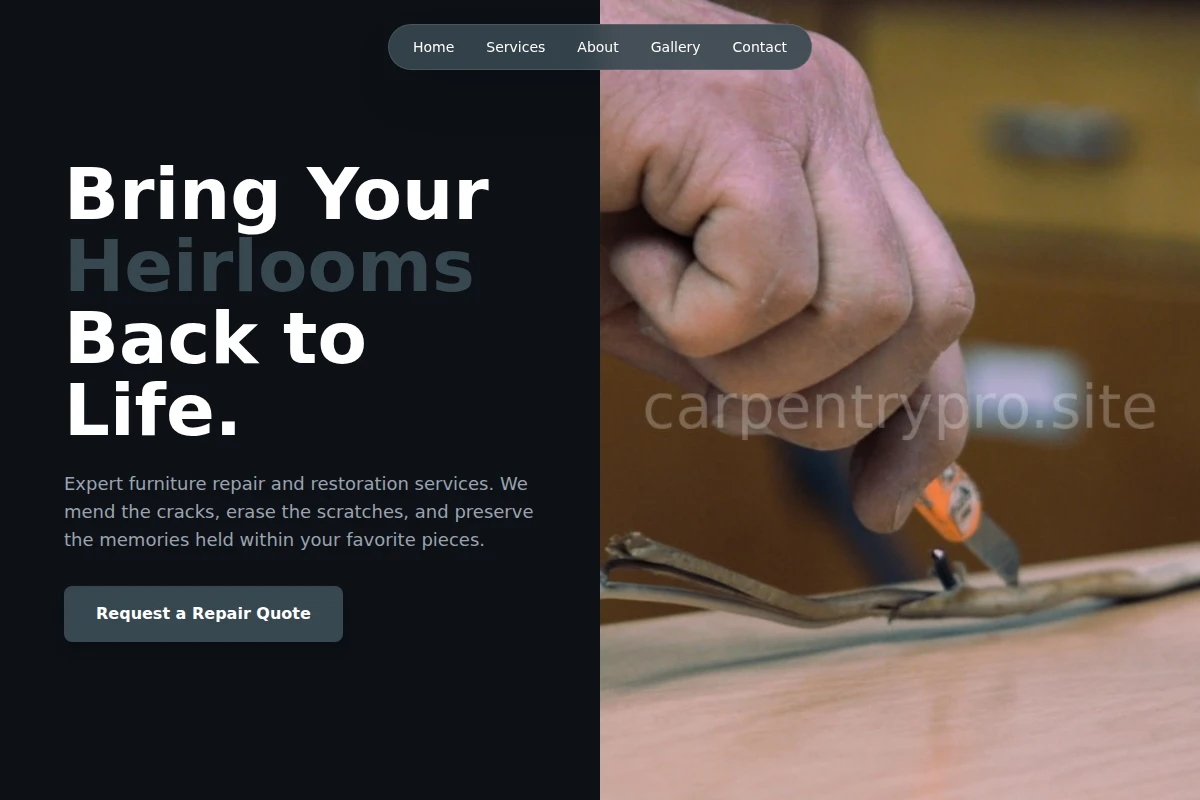 Beam Furniture Repair