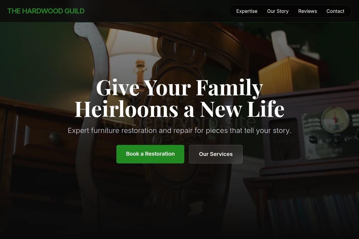 Cedar Furniture Repair